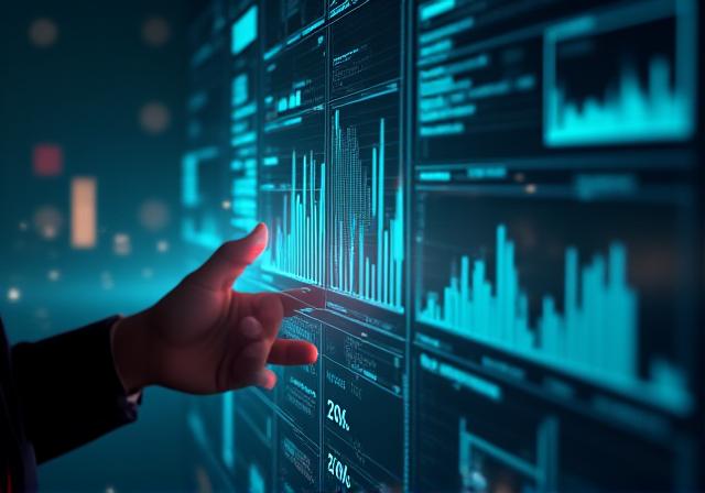 Global market trends visualization